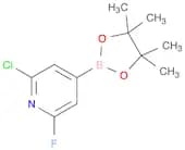Pyridine, 2-chloro-6-fluoro-4-(4,4,5,5-tetramethyl-1,3,2-dioxaborolan-2-yl)-