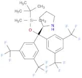 Pyrrolidine, 2-[bis[3,5-bis(trifluoromethyl)phenyl][[(1,1-dimethylethyl)dimethylsilyl]oxy]methyl]-…