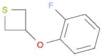 Thietane, 3-(2-fluorophenoxy)-