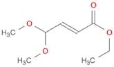 2-Butenoic acid, 4,4-dimethoxy-, ethyl ester, (2E)-