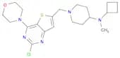 1-((2-Chloro-4-morpholinothieno[3,2-d]pyrimidin-6-yl)methyl)-N-cyclobutyl-N-methylpiperidin-4-amine