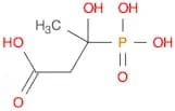 Butanoic acid, 3-hydroxy-3-phosphono-