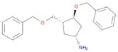 Cyclopentanamine, 3-(phenylmethoxy)-4-[(phenylmethoxy)methyl]-, (1R,3S,4R)-