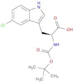 L-Tryptophan, 5-chloro-N-[(1,1-dimethylethoxy)carbonyl]-