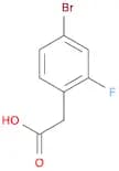 Benzeneacetic acid, 4-bromo-2-fluoro-