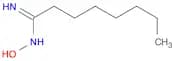 Octanimidamide, N-hydroxy-