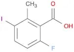 6-Fluoro-3-iodo-2-methylbenzoic acid