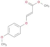 2-Propenoic acid, 3-(4-methoxyphenoxy)-, methyl ester, (2E)-
