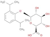 (2S,3S,4S,5R,6S)-6-(2,6-Diisopropylphenoxy)-3,4,5-trihydroxytetrahydro-2H-pyran-2-carboxylic acid