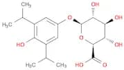 4-Hydroxy Propofol 4-O-b-D-Glucuronide
