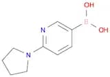 Boronic acid, B-​[6-​(1-​pyrrolidinyl)​-​3-​pyridinyl]​-
