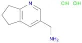 (6,7-dihydro-5H-cyclopenta[b]pyridin-3-ylmethyl)amine dihydrochloride