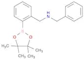 Benzenemethanamine, N-(phenylmethyl)-2-(4,4,5,5-tetramethyl-1,3,2-dioxaborolan-2-yl)-