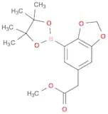 2,3-Methylenedioxo-5-(methoxycarbonyl)methylphenylboronic acid, pinacol ester