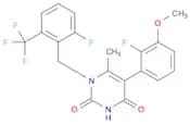 2,4(1H,3H)-Pyrimidinedione, 5-(2-fluoro-3-methoxyphenyl)-1-[[2-fluoro-6-(trifluoromethyl)phenyl]me…