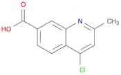7-Quinolinecarboxylic acid, 4-chloro-2-methyl-