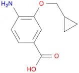 4-Amino-3-(cyclopropylmethoxy)benzoic acid