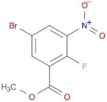 Benzoic acid, 5-bromo-2-fluoro-3-nitro-, methyl ester