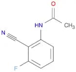 Acetamide, N-(2-cyano-3-fluorophenyl)-