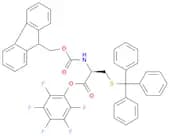 L-Cysteine, N-[(9H-fluoren-9-ylmethoxy)carbonyl]-S-(triphenylmethyl)-, 2,3,4,5,6-pentafluorophenyl…