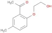 Ethanone, 1-[2-(2-hydroxyethoxy)-5-methylphenyl]-