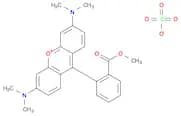 Xanthylium, 3,6-bis(dimethylamino)-9-[2-(methoxycarbonyl)phenyl]-, perchlorate (1:1)