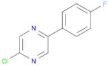 2-Chloro-5-(4-fluorophenyl)pyrazine
