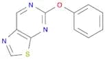 Thiazolo[5,4-d]pyrimidine, 5-phenoxy-