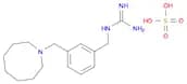 Guanidine, [[3-[(hexahydro-1(2H)-azocinyl)methyl]phenyl]methyl]-, sulfate (1:1) (9CI)