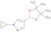1H-Pyrazole, 1-cyclopropyl-4-(4,4,5,5-tetramethyl-1,3,2-dioxaborolan-2-yl)-