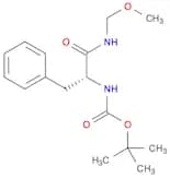 Carbamic acid, N-[(1R)-2-(methoxymethylamino)-2-oxo-1-(phenylmethyl)ethyl]-, 1,1-dimethylethyl est…