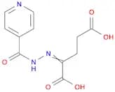 Pentanedioic acid, 2-[2-(4-pyridinylcarbonyl)hydrazinylidene]-