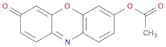 3H-Phenoxazin-3-one, 7-(acetyloxy)-