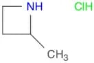 Azetidine, 2-​methyl-​, hydrochloride (1:1)