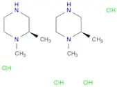 Piperazine, 1,2-dimethyl-, hydrochloride (1:2), (2R)-