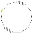 Thiacycloundeca-3,9-diyne