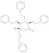 Cyclohexanone, 5-hydroxy-2,3,4-tris(phenylmethoxy)-5-[(phenylmethoxy)methyl]-, (2R,3S,4S,5S)-