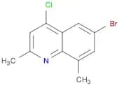 6-Bromo-4-chloro-2,8-dimethylquinoline