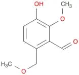 Benzaldehyde, 3-hydroxy-2-methoxy-6-(methoxymethyl)-