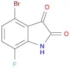 4-Bromo-7-fluoroindoline-2,3-dione