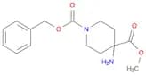 1,4-Piperidinedicarboxylic acid, 4-aMino-, 4-Methyl 1-(phenylMethyl) ester