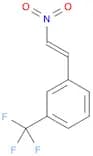 Benzene, 1-[(1E)-2-nitroethenyl]-3-(trifluoromethyl)-
