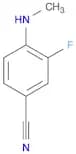 3-Fluoro-4-(methylamino)benzonitrile