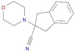 2-Morpholino-2,3-dihydro-1H-indene-2-carbonitrile