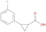 Cyclopropanecarboxylic acid, 2-(3-fluorophenyl)-