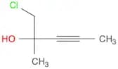 3-Pentyn-2-ol, 1-chloro-2-methyl-