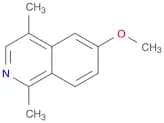Isoquinoline, 6-methoxy-1,4-dimethyl-