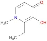 2-ethyl-3-hydroxy-1-methyl-1,4-dihydropyridin-4-one