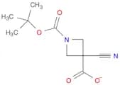 1-Boc-3-cyanoazetidine-3-carboxylic acid