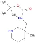 tert-Butyl ((3-methylpiperidin-3-yl)methyl)carbamate